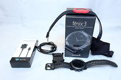 Garmin Fenix 3 Saphir - Performer Bundle - GPS-Multisport