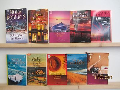 Nora Roberts 49 Bücher Romane romantische Romane Liebesromane 
