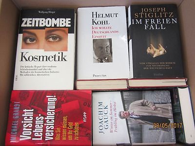 40 Bücher Sachbücher Wissenschaft Wirtschaft Politik Zeitgeschichte