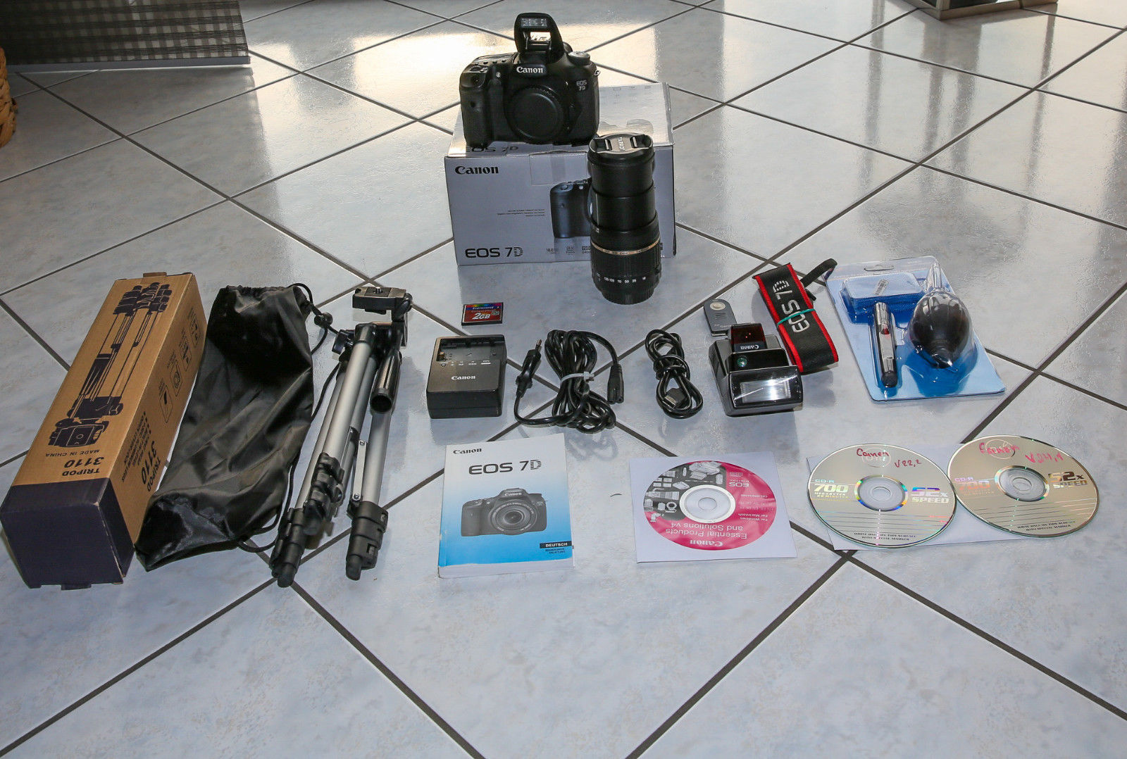 Digitalkamera Canon EOS 7D+18-200mm DSLR-Kamera 7d+ 18-200mm spiegelreflexkamera