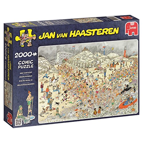 Jan van Haasteren Neujahrsschwimmen - Puzzle 2000 Teile