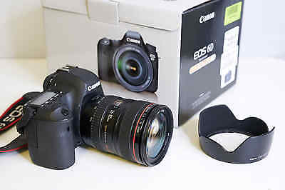 Canon EOS 6D 20.2 MP SLR-Digitalkamera - Schwarz (Kit m/ EF 24-105mm f/4.0L...