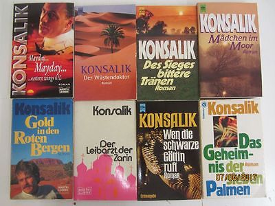 Heinz G. Konsalik 97 Bücher Taschenbücher Schicksalsromane Liebesromane