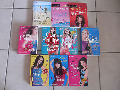 Bücher-Paket Sammlung Carly Phillips 10 Romane Taschenbuch