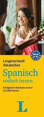 Langenscheidt Vokabelbox Spanisch einfach lernen - Box mit Karteikarten