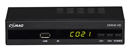 Comag DKR40 digitaler HD Kabel-Receiver (PVR Ready, HDTV, DVB-C, Time Shift-Funktion, HDMI, SCART, USB 2.0) schwarz