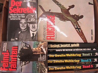 30 Bücher Bildbände Dokumentation 2. WK 3. Reich NSDAP Nationalsozialismus