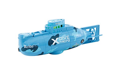 XciteRC 42002000 - Ferngesteuertes RC U-Boot X-Dive U-18