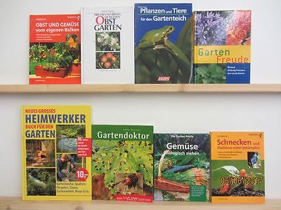 49 Bücher Garten gärtnern Gartengestaltung Gartenpflege Gartenkunst