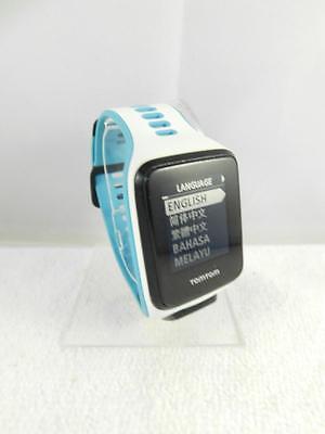TomTom Runner 2 Cardio + Musik GPS Uhr, wei/blau, Fitnessuhr Sportuhr