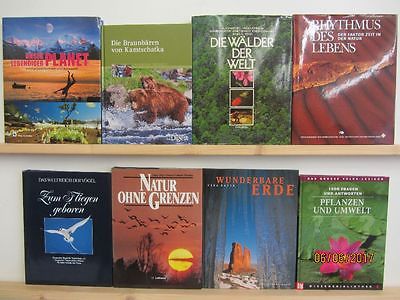 19 Bücher Bildbände Natur Umwelt Umweltschutz Naturparadiese Naturoasen