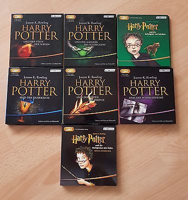 Harry Potter 1-7 komplette Hörbuch Edition als MP3 CDs