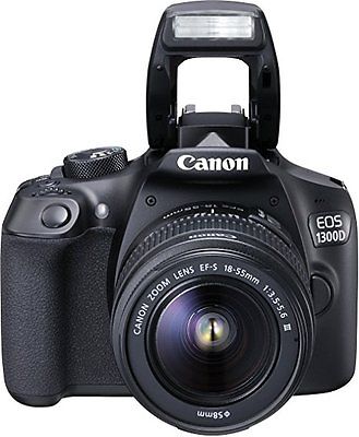 Canon EOS 1300D - EF-S 18-55mm DCIII Spiegelreflexkamera KFZ
