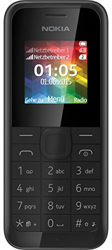 Microsoft Nokia 105 DUAL SIM schwarz RM-1133 2000 Radio