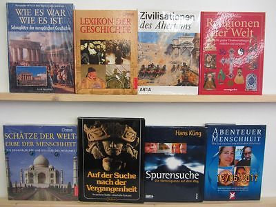 25  Bücher Bildbände Kunst Kultur Geschichte Weltgeschichte