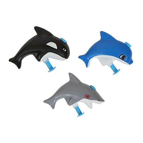 Wasserspritzpistole im Wal, Delfin oder Hai Design - EINZELN