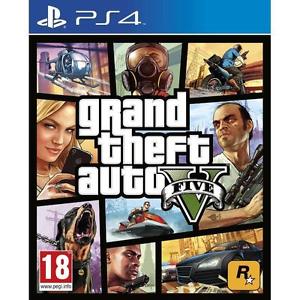 New Sealed Grand Theft Auto V ( GTA 5) Game PS4 (Sony PlayStation 4, 2014) UK 
