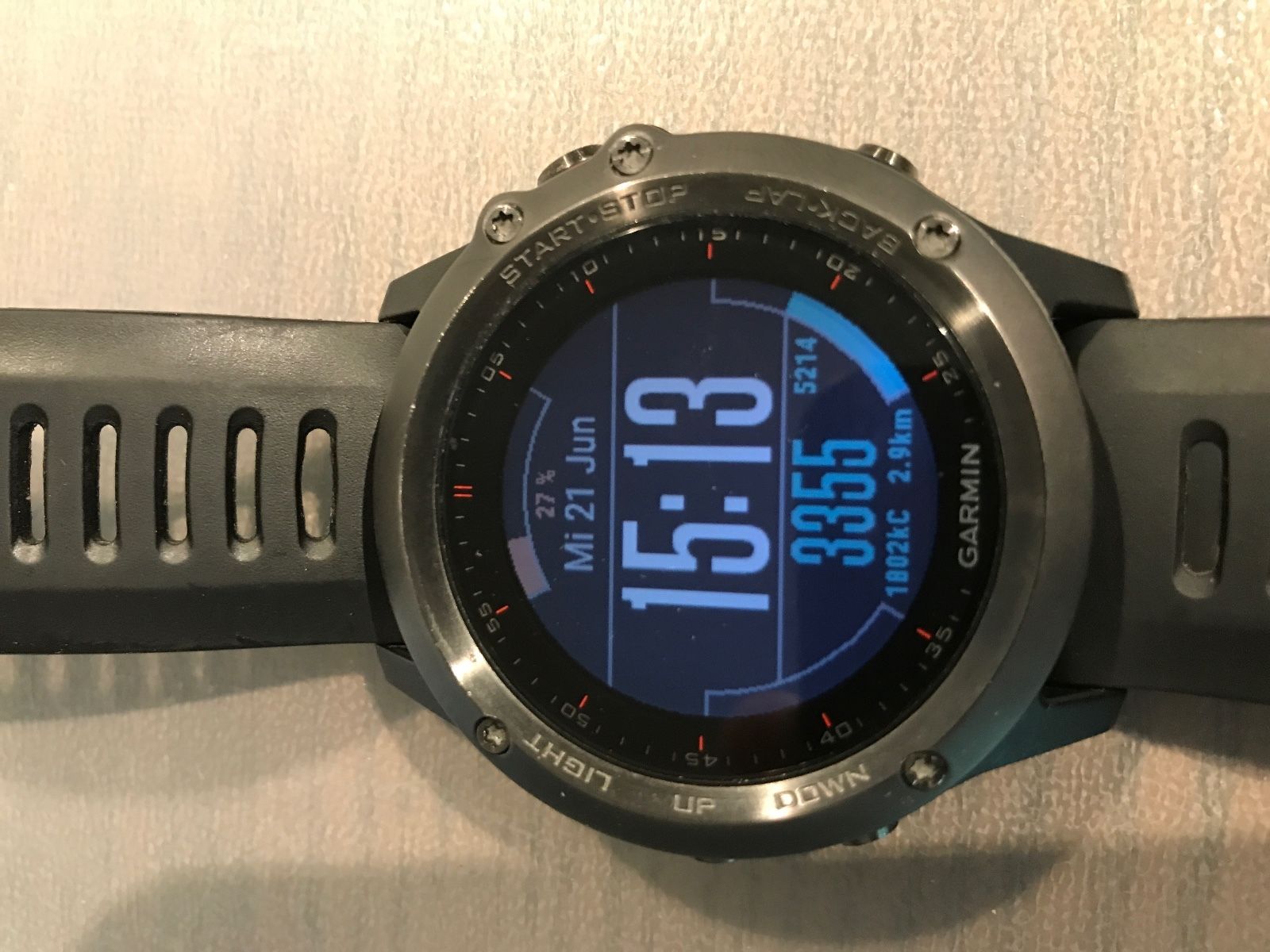 Garmin Fenix 3 Multi-Sport Training GPS Watch - HRM-RUN (Brustgurt) BUNDLE