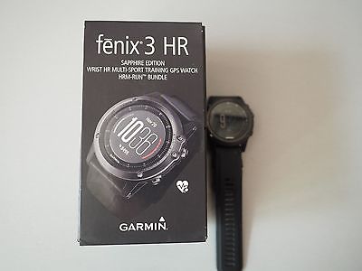 Garmin Fenix 3 HR Sapphire Edition HRM-Run Bundle (OVP / Restgewährleistung)
