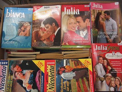 147 Bücher Taschenbücher Julia Bianca Julia extra u.a. Liebesromane 