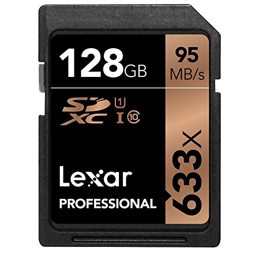 Lexar Professional 633x 128GB SDXC UHS-I-Karte - LSD128GCB1EU633