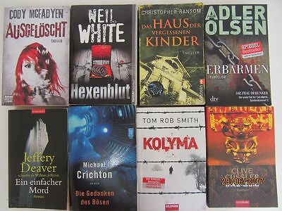 55 Bücher Romane Krimi Thriller Psychothriller  Top Titel Bestseller 