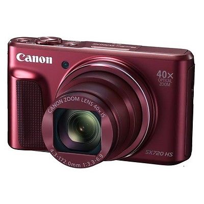 NEU Canon PowerShot SX720 HS Digitalkamera - Rot