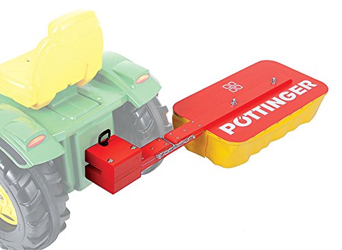 Pöttinger Mähwerk Heckmähwerk aus Holz für Rolly Toys Traktor