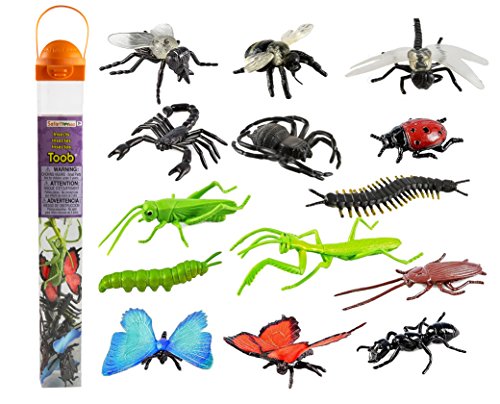 Safari Ltd. Insekten Toob 695304 - 14x handbemalte Sammelfiguren in Tube