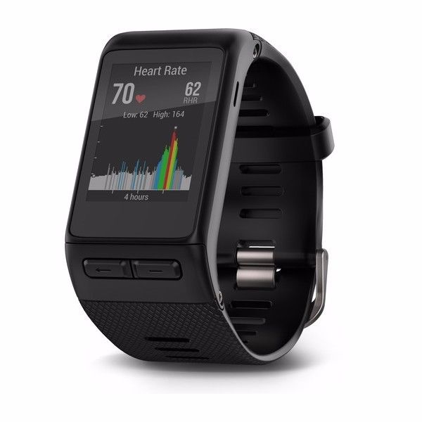 Garmin Vivoactive HR M Fitness Tracker Smartwatch GPS Sport Uhr schwarz