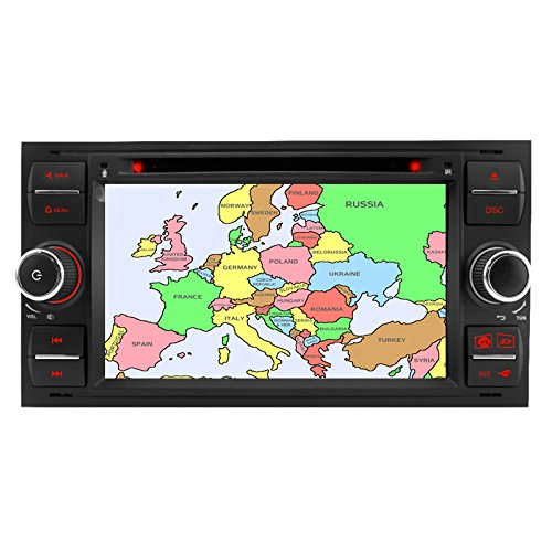 A-Sure Autoradio DVD GPS für FORD FOCUS C-MAX S-MAX Transit Galaxy Bluetooth 3G VMCD