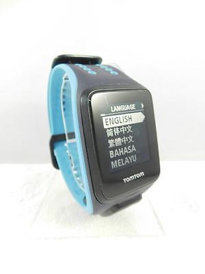 TomTom Runner 2 Cardio + Musik GPS Uhr, blau, L, Tracker Sportuhr Aktivitätentra