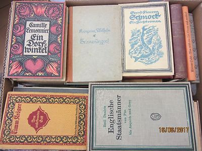 58 Bücher antiquarische Bücher
