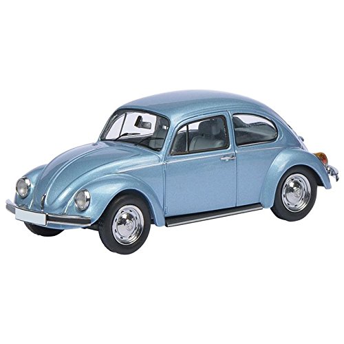 Schuco 452622400 - VW Käfer, Maßstab 1:87, blau