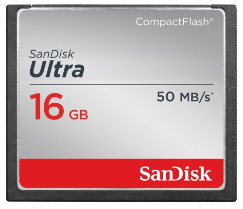 SanDisk Ultra CompactFlash UDMA716GB bis zu 50 MB/Sek Speicherkarte