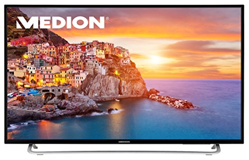 MEDION LIFE P17118 108cm (43 Zoll) Fernseher (LCD-TV mit LED-Backlight, Full HD,Triple Tuner, DVB-T2), schwarz [Energieklasse A]