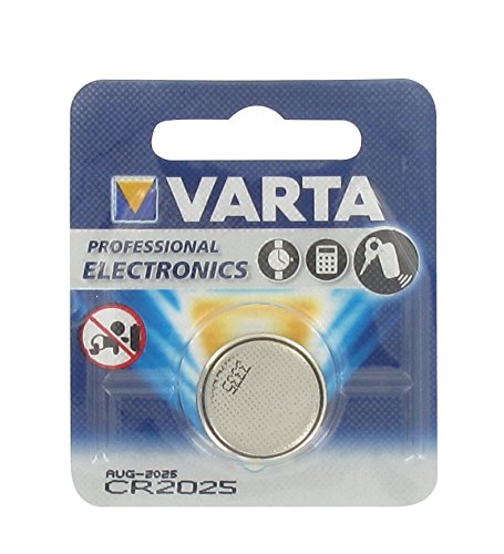 Varta Professional Batterien CR 2025 Lithium Knopfzelle