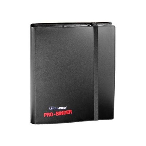 Ultra Pro 82600 - Pro-Binder Sammelalbum, 9 Taschen pro Seite, für 360 Karten, schwarz