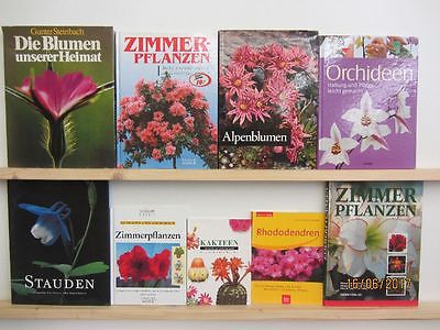 39 Bücher Bildbände Blumen Pflanzen Zimmerpflanzen Grünpflanzen Pflanzenpflege