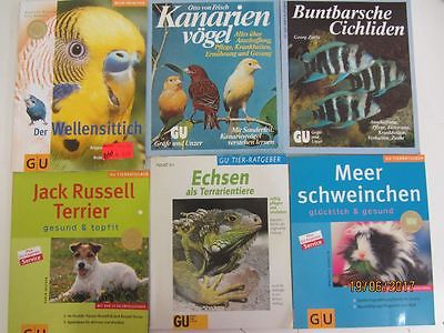 68 Bücher Softcover GU Ratgeber Tiere Tierpflege Vögel Fische u.a. Gräfe+ Unzer