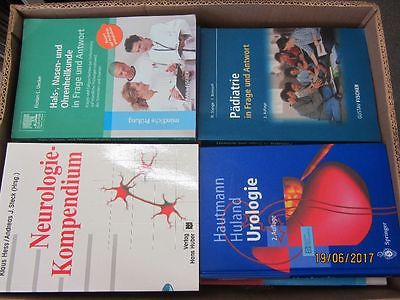 55 Bücher medizinische Fachbücher Neurologie Urologie Pädiatrie u.a.