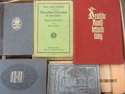 57 Bücher antiquarische Bücher