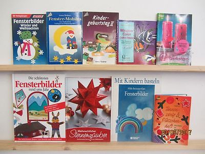 90 Bücher Hefte Basteln Bastelbücher Windowclor Origami Naturbasteln