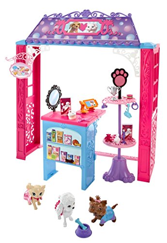 Mattel Barbie CCL73 - Malibu Ave Tierhandlung, inklusive vieler Accessoires