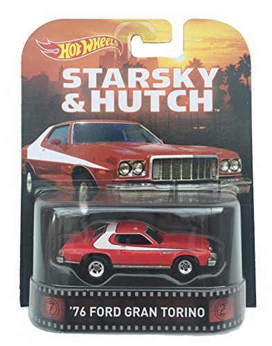 1976 Ford Grand Torino Starsky & Hutch 1:64 Hot Wheels CFR34 Retro Entertainment