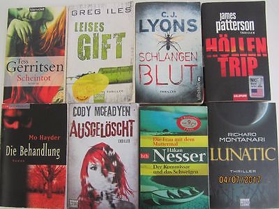 56 Bücher Romane Krimi Thriller Psychothriller  Top Titel Bestseller 