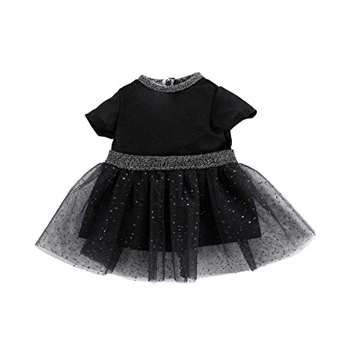 Corolle DJH40 - MC36 Kleid für Puppe, 36 cm, schwarz