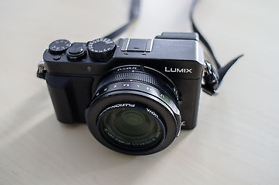Panasonic LUMIX DMC-LX 100 12.8 MP Digitalkamera - Schwarz - TOP Zustand!