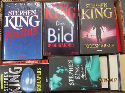 Stephen King 39 Bücher Horrorromane Gruselromane Fantasyromane