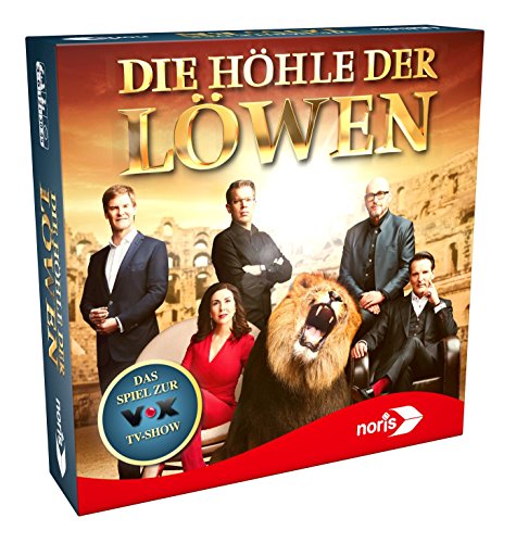 Noris Spiele 606101451 - Die Höhle der Löwen (2. Auflage), Familienspiel